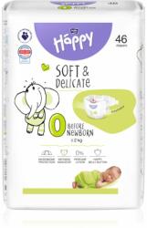Bella Soft&Delicate Size 0 Before Newborn scutece de unică folosință ≤ 2 kg 46 buc