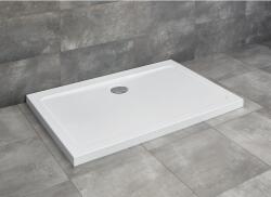 Radaway Zuhanytálca, Radaway Doros Stone D szögletes lapos zuhanytálca 100x80 fehér, ajándék szifonnal - zuhanykabin