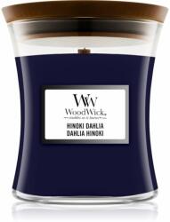 WoodWick Hinoki Dahlia lumânare parfumată 275 g