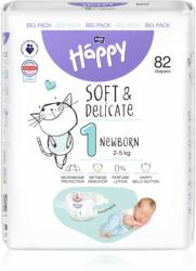 Bella Soft&Delicate Size 1 Newborn eldobható pelenkák 2-5 kg 82 db