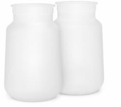 Suavinex Zero Zero Replacement Bag for Anti-colic Bottle szilikontasak M Medium Flow 3 m+ 2x270 ml