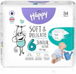 Bella Soft&Delicate Size 6 Junior Extra eldobható pelenkák 15+ kg 34 db