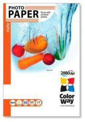 ColorWay Fotópapír Matte 190g/m 10x15 cm 100 ív (PM1901004R)