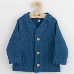 NEW BABY Baba kabátka gombokkal New Baby Luxury clothing Oliver kék