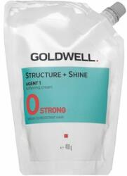 Goldwell Structure + Shine Agent 1 Softening Cream cremă regeneratoare pentru netezirea și strălucirea părului 400 g - brasty
