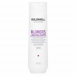 Goldwell Dualsenses Blondes & Highlights Anti-Yellow Shampoo sampon pentru păr blond 250 ml