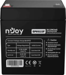 nJoy GP05122F 12V 5Ah UPS Akkumulátor (BTVACEUOATF2FCN01B)