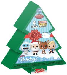 Funko Set de cifre Funko Pocket POP! Animation: Rudolph The Red-Nosed Reindeer - Tree Holiday Box (086507)