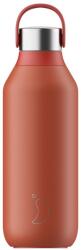 Chilly Chillys Water Bottle Serie2 Maple Red 500ml Inox (B500S2MRED) - pcone
