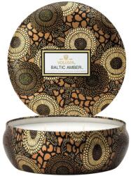 Voluspa Lumanari & Aromatizatoare 3 Wick Tin Candle Baltic Amber Lumanare Parfumata 400 g