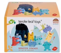 Tender Leaf Set monstruleti din lemn premium, Tender Leaf Toys, 7 piese