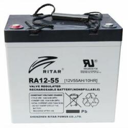 Ritar Power Baterie plumb-acid /pentru scaune cu rotile electrice/ (EV12-55) AGM 12V / 55Ah -229 / 138 /211 mm RITAR