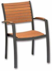 Mountfield Flamingo eukaliptusz rakásolható szék (2NAB2153)