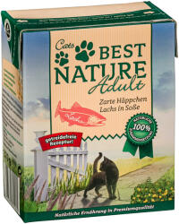  Best Nature 8x370g Best Nature Adult Cat Lazac szószban nedves macskatáp