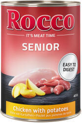 Rocco 6x400g Rocco Senior Csirke & burgonya nedves kutyatáp