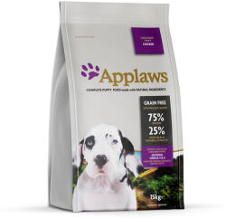 Applaws 2x15kg Applaws Puppy Large Breed csirke száraz kutyatáp