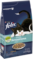 FELIX 2x4kg Felix Seaside Sensations lazac & zöldség száraz macskatáp