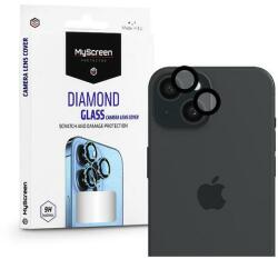 MyScreen MS224611 Apple iPhone 15/15 Plus MyScreen Protector Diamond Glass hátsó kameralencse védő edzett üveg, fekete (MS224611)
