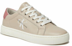 Calvin Klein Sneakers Classic Cupsole Laceup YW0YW01269 Écru
