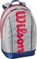 Wilson Junior Backpack Light Grey/Red-Blue Geantă de tenis