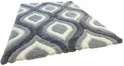 Budapest Carpet Belinda Art Shaggy Szőnyeg 3082 Grey (Szürke) 80cm Szett 3db-os (3082_grey_80x550)