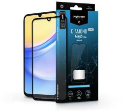 MyScreen MS228114 Samsung Galaxy A15 5G edzett üveg képernyővédő fólia - Myscreen protector diamond glass Lite Edge2.5D Fekete (MS228114)