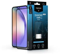 MyScreen MS230094 Samsung Galaxy A55 edzett üveg képernyővédő fólia - Myscreen protector diamond glass Lite Edge2.5D Fekete (MS230094)