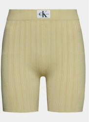 Calvin Klein Jeans Pantalon scurți din material Label J20J223138 Verde Slim Fit