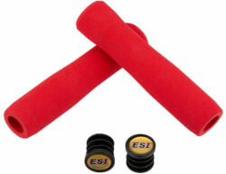 ESI Grips Fit CR vízálló szilikon szivacs markolat, 132x30-32 mm, piros