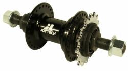 Joytech F036-14 BMX hátsó kerékagy, 36H, kazettás lánckerékhez, csavaros (M14x180x110 mm, ) , fekete