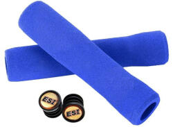 ESI Grips Fit CR vízálló szilikon szivacs markolat, 132x30-32 mm, kék