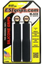 ESI Grips Fit SG vízálló szilikon szivacs markolat, 132x30-32 mm, fekete
