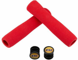 ESI Grips Fit XC vízálló szilikon szivacs markolat, 132x32-34 mm, piros
