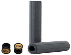 ESI Grips Ribbed Extra Chunky vízálló bordázott szilikon szivacs markolat, 132x34 mm, fekete
