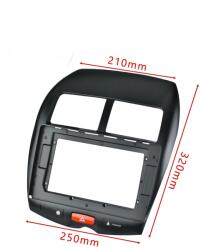  Rama Navigatie 10" cu cablaj compatibila Citroen C4 Aircross 2012-2017 Cod: NV3107/ GR3 Automotive TrustedCars