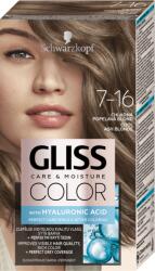 Schwarzkopf Gliss Color tartós hajfesték 7-16 Hűvös hamvas szőke