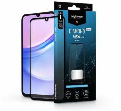 MyScreen MS230292 Samsung Galaxy A15 edzett üveg képernyővédő fólia - Myscreen protector diamond glass Lite Edge2.5D Fekete (MS230292)