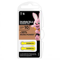 Duracell Baterii aparat auditiv Zinc-Aer 10 PR71, 6 Buc. Duracell (A0115147)