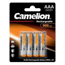 Camelion Acumulatori 900mAh Preincarcati 1.2V Ni-MH AAA R3 B4 (A0115186) Baterii de unica folosinta
