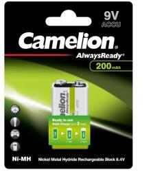 Camelion Acumulator 200mAh Preincarcat 9V Ni-MH 6LR61 6LF22 (BA086840) Baterii de unica folosinta