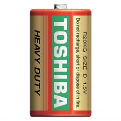 Toshiba Baterii D R20, 2 Buc. Bulk, Toshiba Heavy Duty (A0115126)