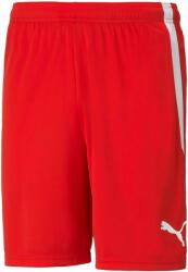 PUMA Férfi szabadidős rövidnadrág Puma TEAMLIGA SHORTS piros 704924-01 - XL