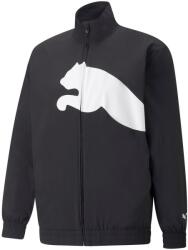 PUMA Férfi sportdzseki Puma TRAIN BIG CAT WOVEN JACKET fekete 522424-01 - L