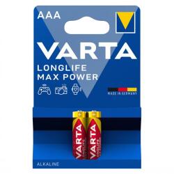 VARTA Baterii AAA R3, blister 2 Buc. Varta MAX Power (A0115438) Baterii de unica folosinta