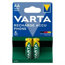 VARTA Acumulatori 1600mAh Preincarcati 1.2V Ni-MH AA R6 Phone B2 (A0115401)