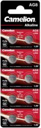 Camelion Baterii ceas alcaline AG8 LR1120, 10 Buc. Camelion (A0115209) Baterii de unica folosinta