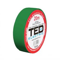 TED Electric Banda izolatoare 20m x 19mm Verde, TED (DZ086066)