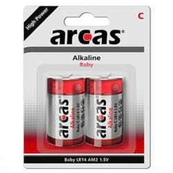 ARCAS Baterii C R14, blister 2 Buc. Arcas (A0115164)