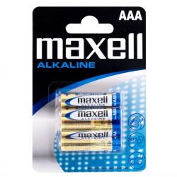 Maxell Baterii AAA R3, blister 4 Buc. Maxell (A0115254) Baterii de unica folosinta