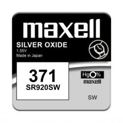 Maxell Baterii ceas oxid argint 371 SR920W 1 Buc. Maxell (GN087018)